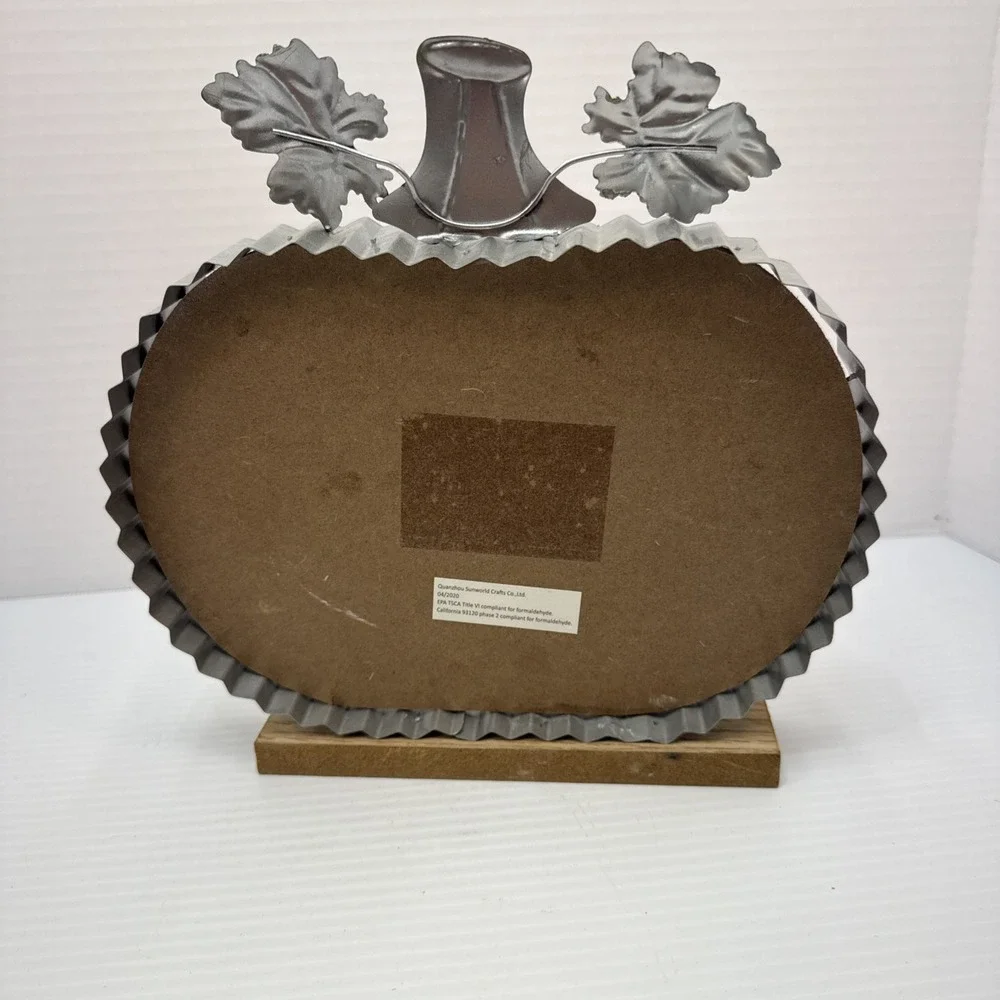 Fall Wood‎ Pumpkin Farmhouse Thanksgiving Decor Rustic Shelf Sitters Tiered Tray